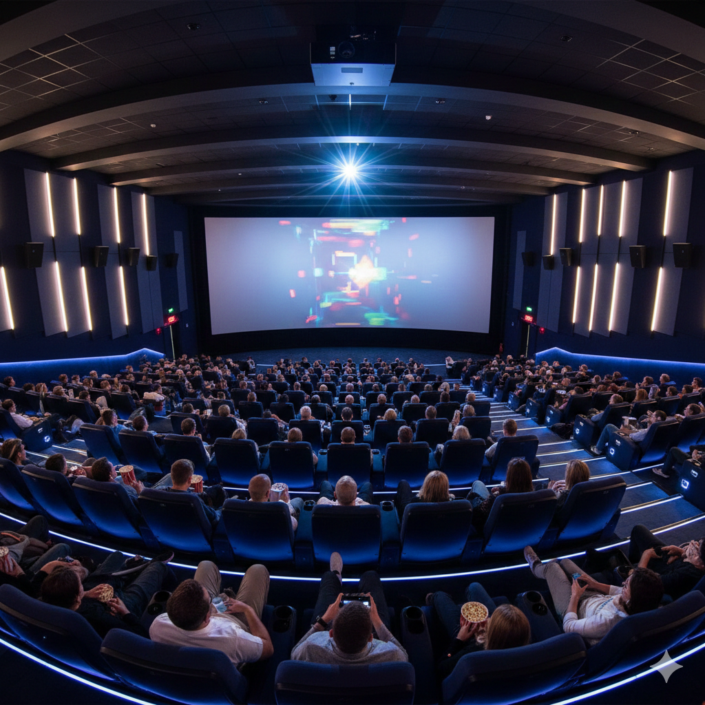 Contemporary cinema theater